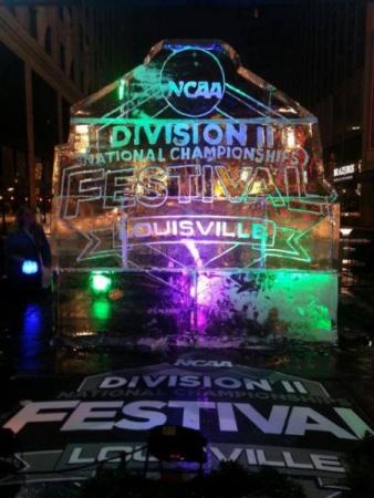 NCAA Ice Sculpture 