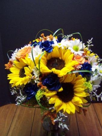 Sunflower Bridal Bouquet