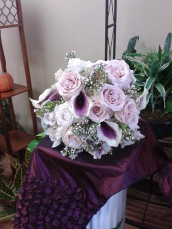 Light Purple Wedding Bouquet