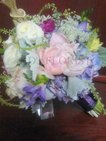 Pastel Wedding Bouquet