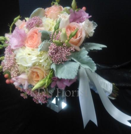 Beautiful Pastel Wedding Bouquet