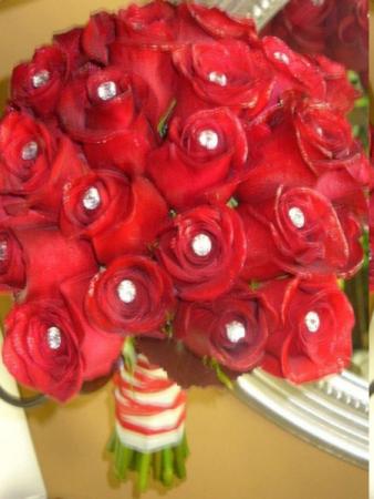 Red Wedding Bouquet