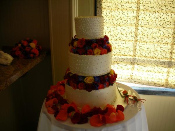 3 Tiered Wedding Cake