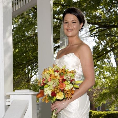 Green & Yellow Bridal Bouquet