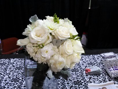 All White Bouquet