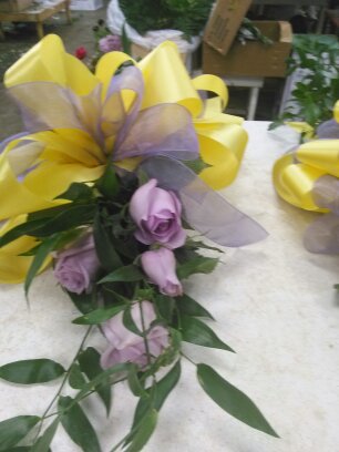 Purple Wedding Flowers