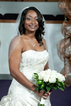 A Bride and Her Bouquet