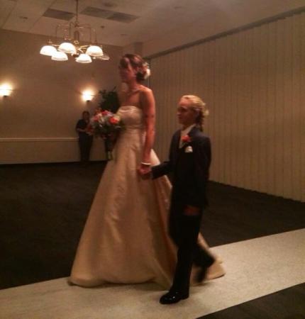 The Bride Walking Down the Aisle