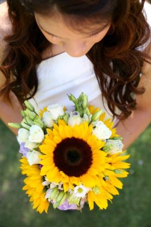 Sunflower Bridal Bouquet