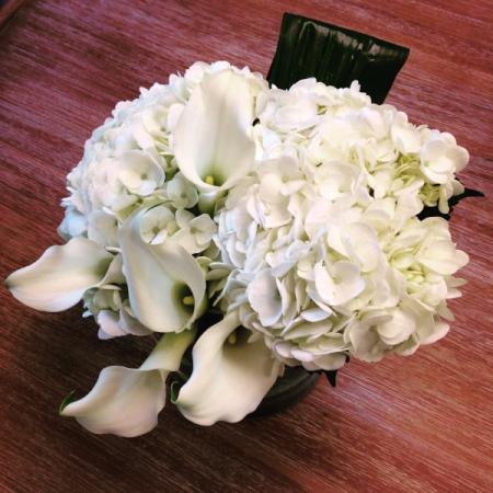 Callas And Hydrangeas