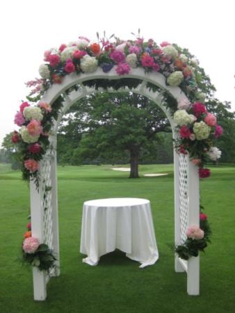 Flower Wedding Arch 