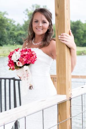 The Lovely Bride By The Pond