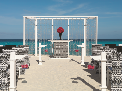 Classy Beach Wedding Ceremony