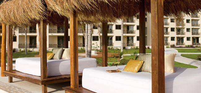These cabanas offer the perfect way to spend some of your day while honeymooning (Dreams - Riviera Maya, Mexico)