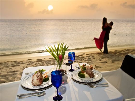 Romantic Dinner On The Beach 