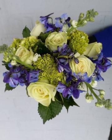 Yellow and Purple Bouquet