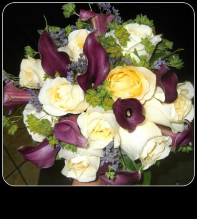 Yellow and Lavender Bouquet