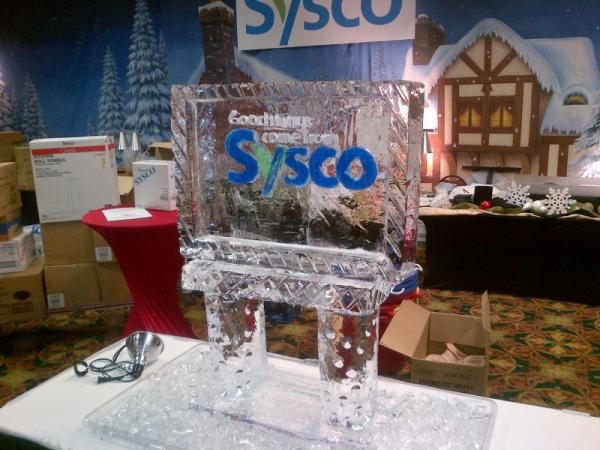 Sysco Ice Sculpture