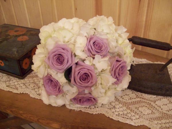 Purple Rose Bouquet