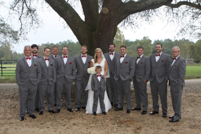 Bride and Groomsmen