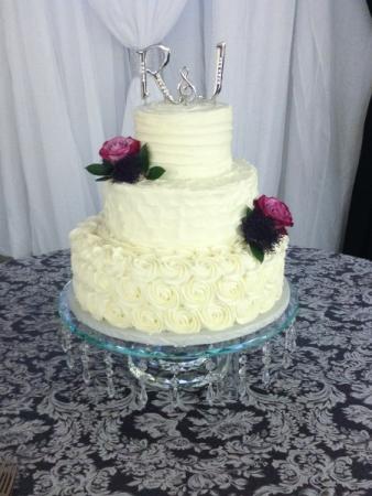 Three Tiered Wedding Cake