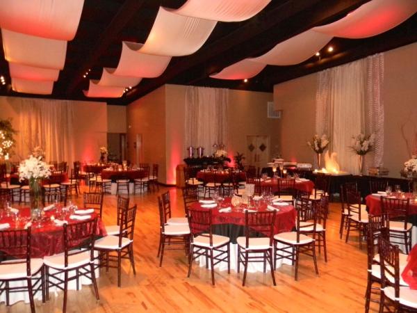 Reception Space in Red