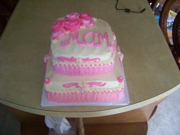 Mother's Day Pink Cake