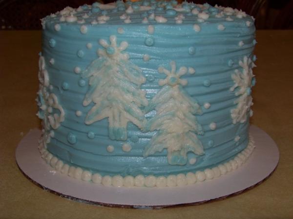 Winter Themed Cake