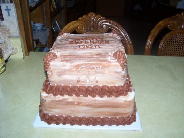 Happy 60th Birthday Cake