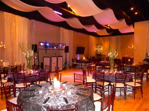 Sparkling Reception Decor