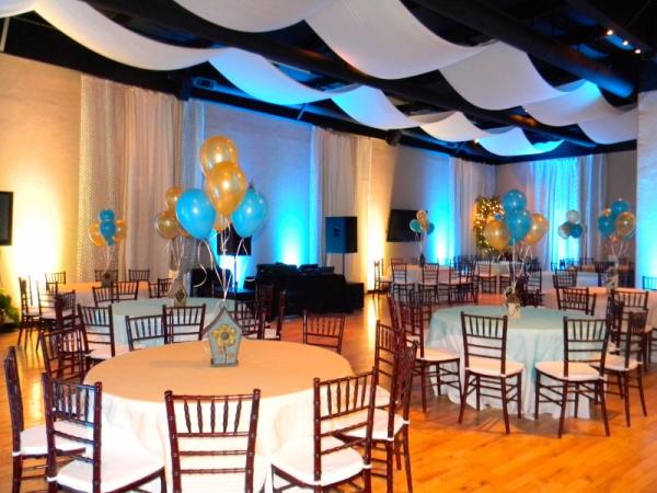 Balloon Centerpieces at Reception