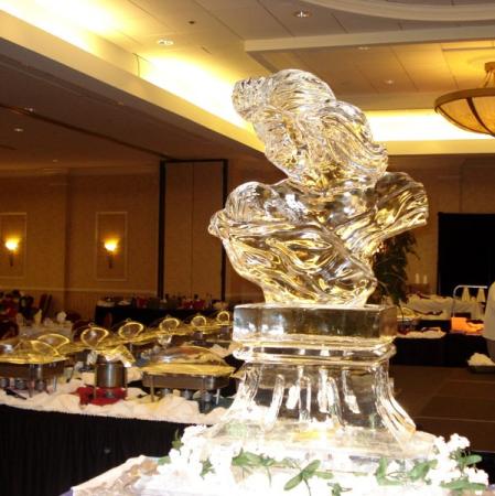Mother's Day Ice Sculpture