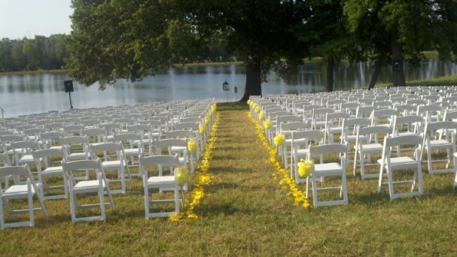 Outdoor Lake Wedding