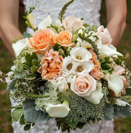 Elegant French Garden Bouquet