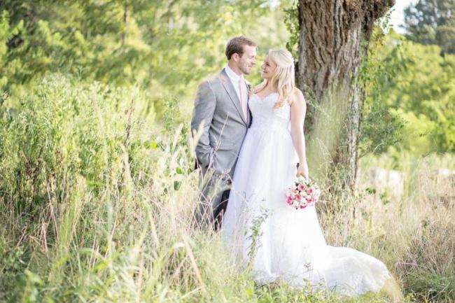White Bridal Gown Sweetheart Neckline