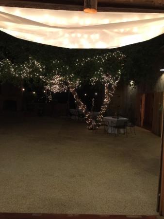 Outdoor Area at Waterloo Wedding Reception