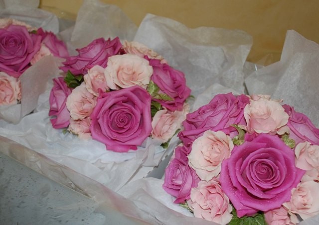 Very Pink Bridal Bouquets