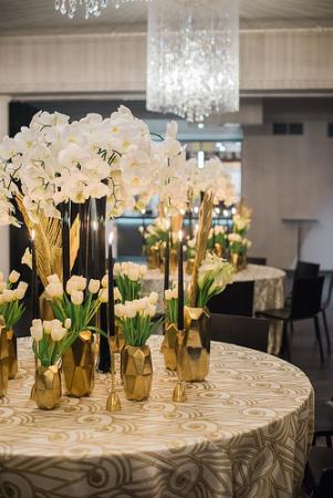 White Orchid Centerpiece