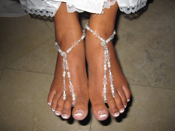 Photo Gallery - Photo of Bride's Foot Jewelry
