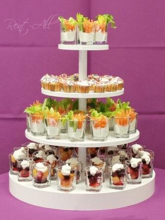 4 tiered tray