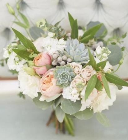  Soft Hues Bridal Bouquet