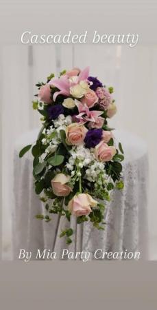Cascaded Bridal Bouquet 