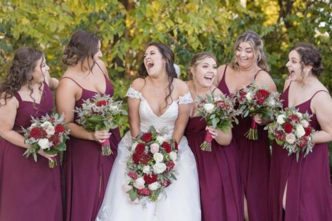 Wedding Party Flowers