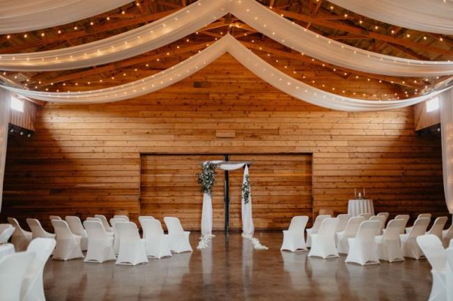 Indoor ceremony option