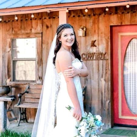 Bride outside the Cowboy Hotel