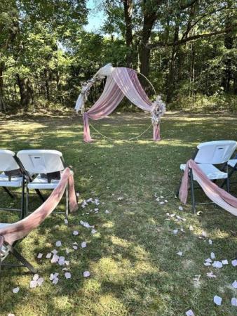 Boho Chic Wedding Ceremony 