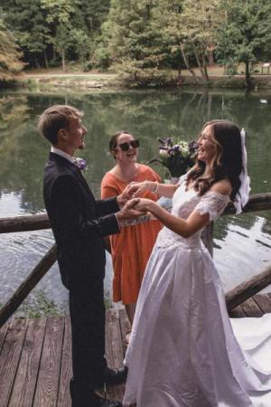 Wedding Elopement at the Lake 