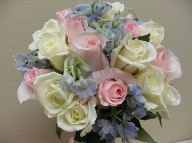 Bridal Bouquet In Soft Colors