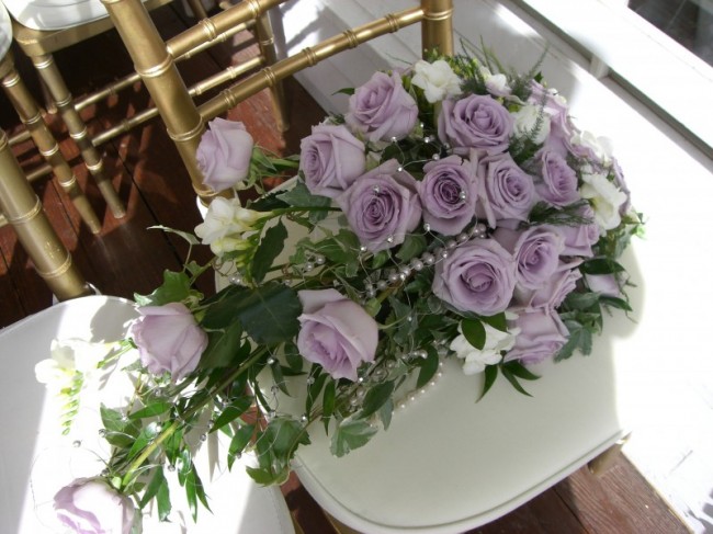 Lavender Bridal Bouquet