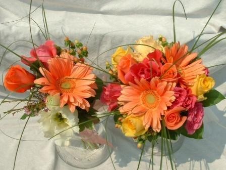 Summer Gerbera Bridesmaid Bouquet